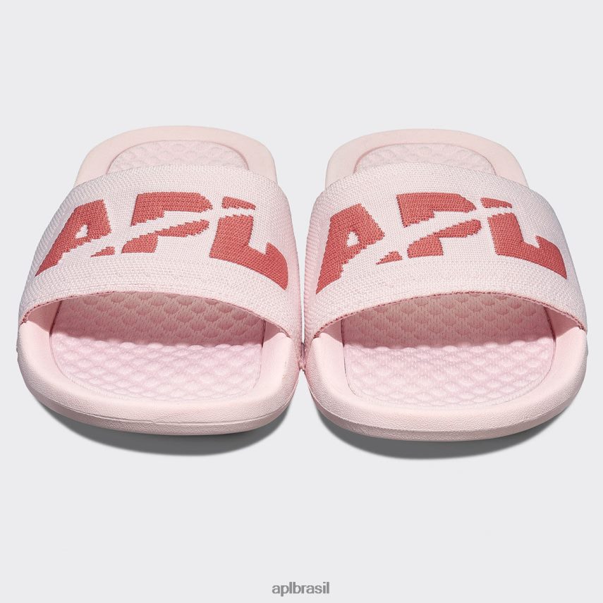 diapositivos APL grande logotipo techloom slide 3 rosa branqueado/cedro mulheres PRHR24604