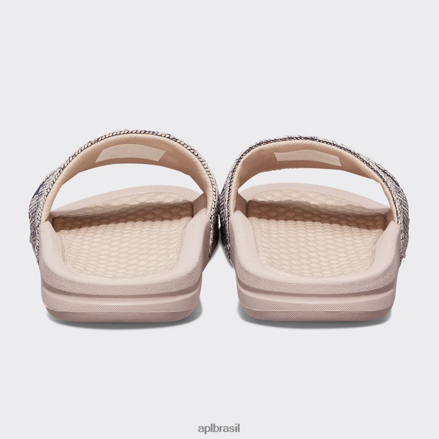 diapositivos APL grande logotipo techloom slide 4 pó de rosa/marinha/melange mulheres PRHR24649