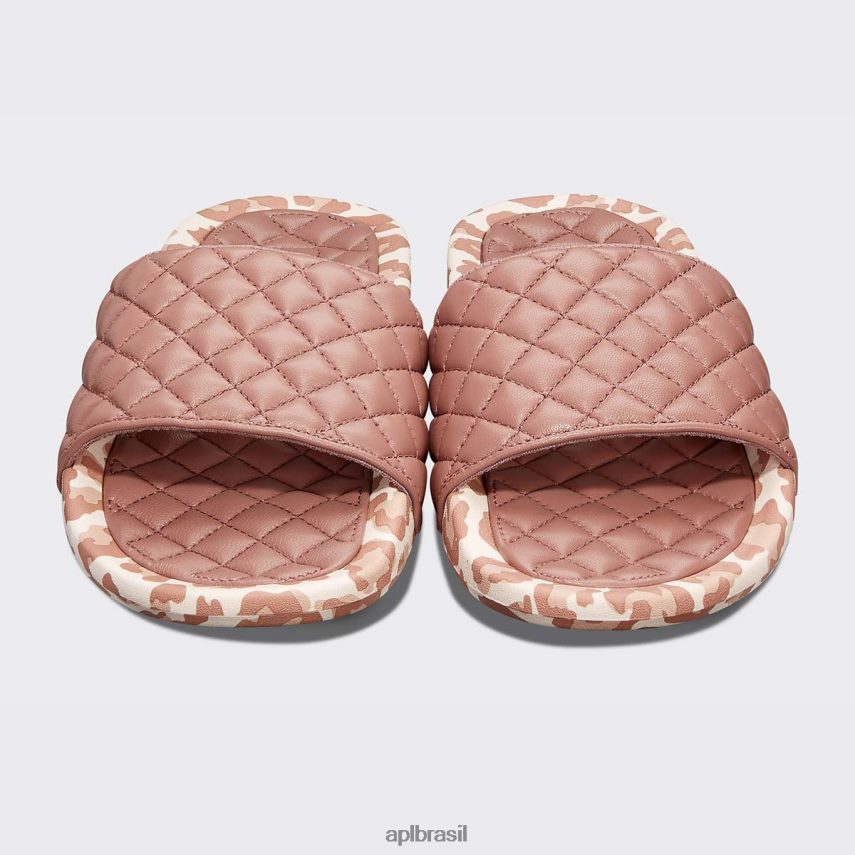 diapositivos APL lusso slide 14 madeira de praia/leopardo mulheres PRHR24657