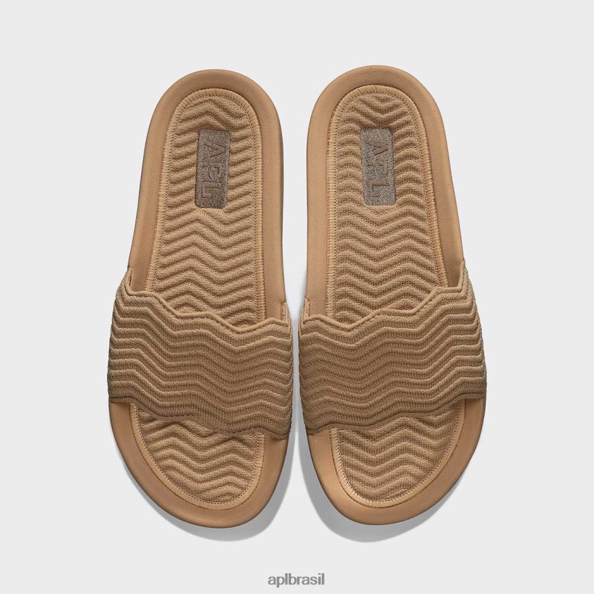 diapositivos APL slide em zigue-zague techloom bronzeado mulheres PRHR24571