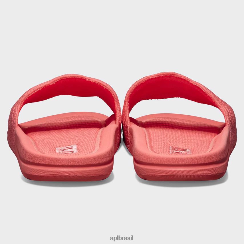 diapositivos APL slide em zigue-zague techloom coral de fogo mulheres PRHR24554