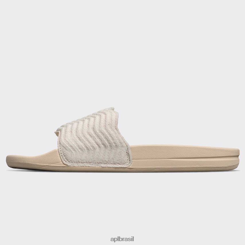 diapositivos APL slide em zigue-zague techloom praia/marfim mulheres PRHR24531