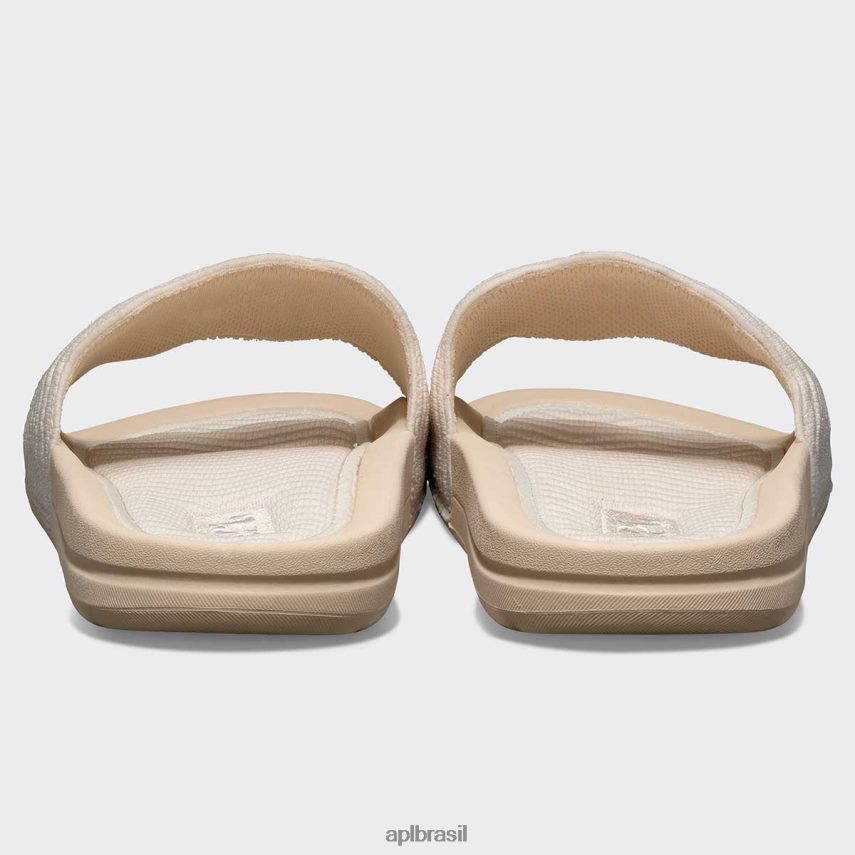 diapositivos APL slide em zigue-zague techloom praia/marfim mulheres PRHR24531